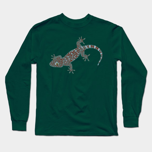 Tokay Gecko Long Sleeve T-Shirt by stargatedalek